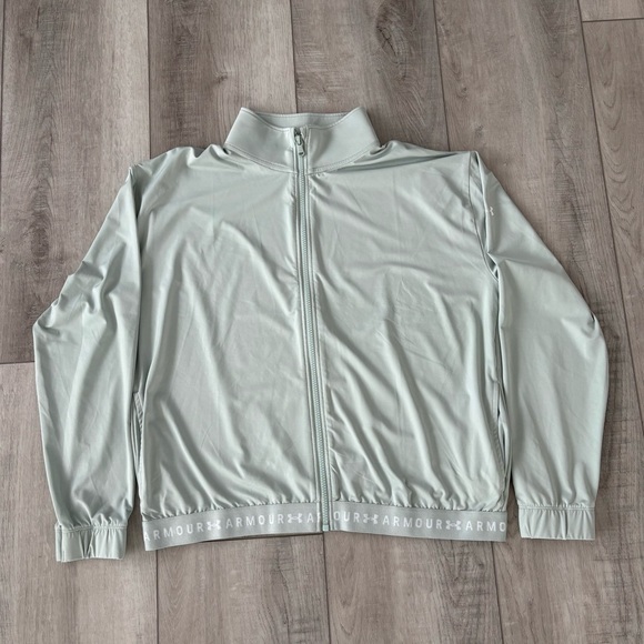 Under Armour Jackets & Blazers - Under Armour Seafoam Green Lightweight Jacket